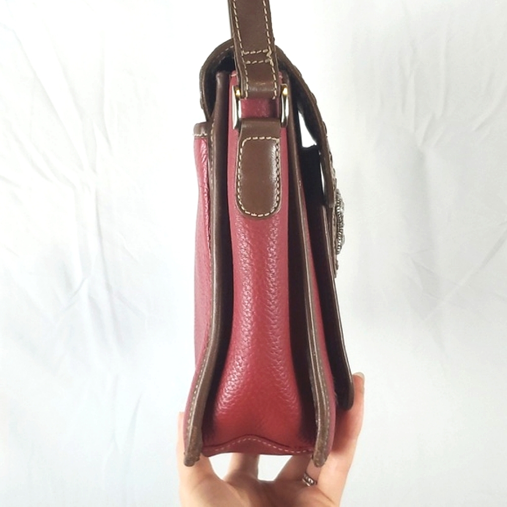 Madison‎ Ridge Red Leather Bag - Picture 9 of 15
